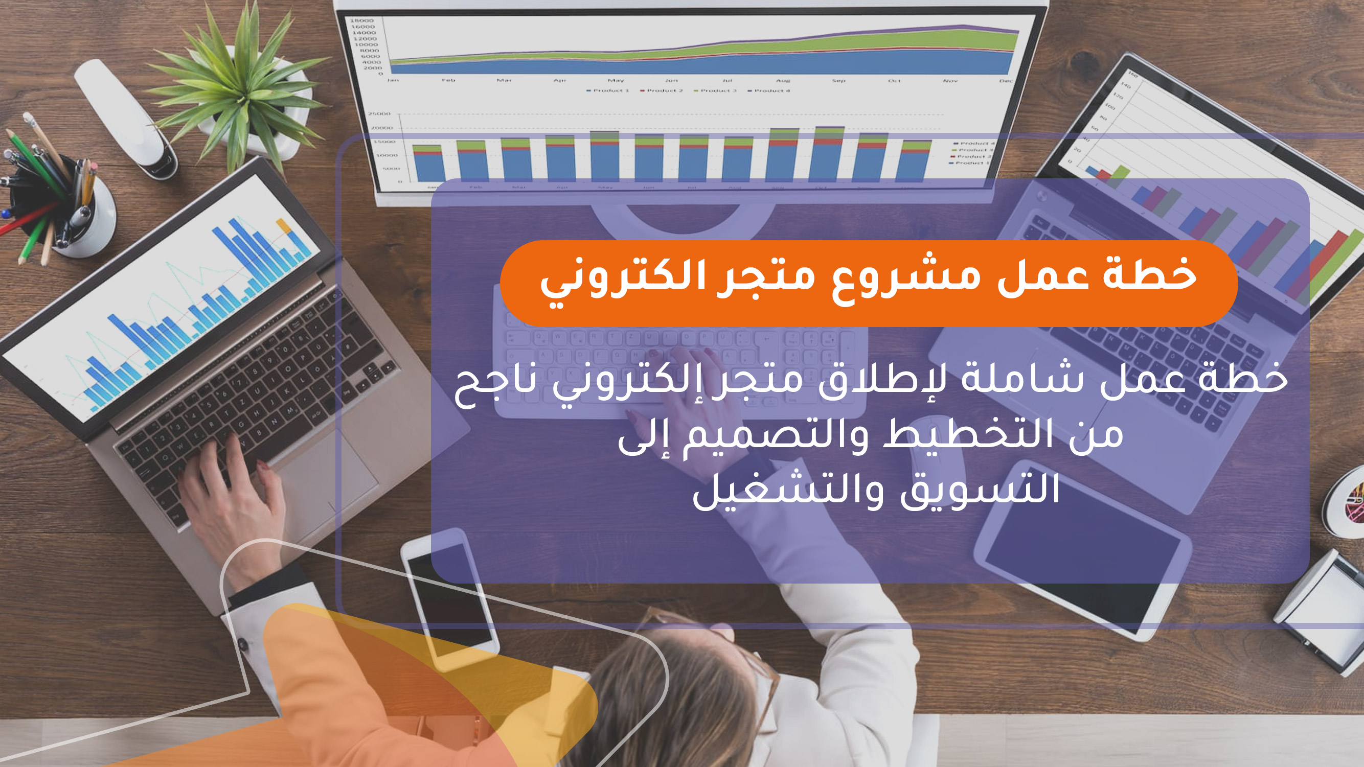 خطة عمل مشروع متجر الكتروني